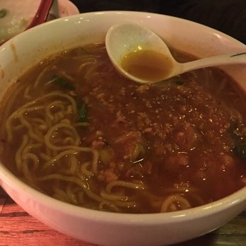 Cherryblossom Noodle Cafe - The spicy ramen!! Really spicy but really good!! - Sushi Bars Near Me - Phoenix, Arizona