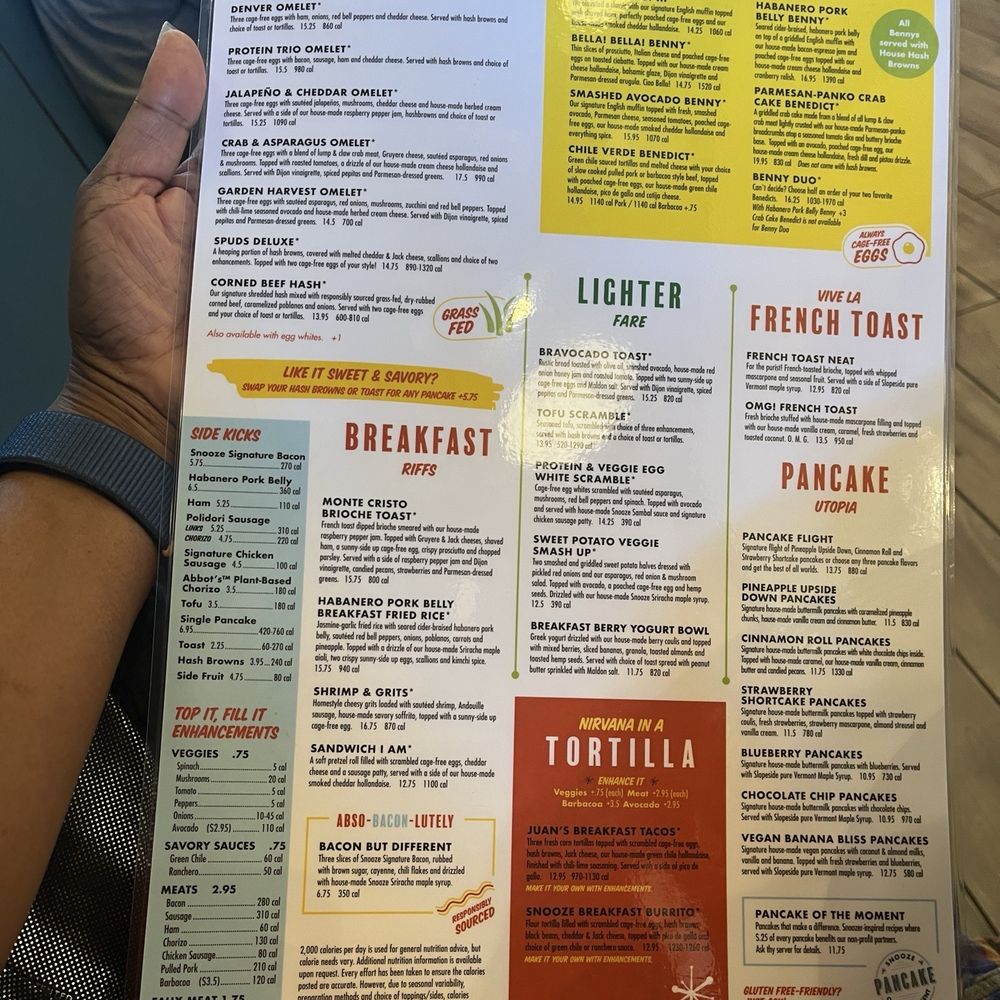 Snooze, an A.M. Eatery - The menu - Breakfast & Brunch Near Me - Alpharetta, Georgia Snooze, an A.M. Eatery - The menu - Breakfast & Brunch Near Me - Alpharetta, Georgia