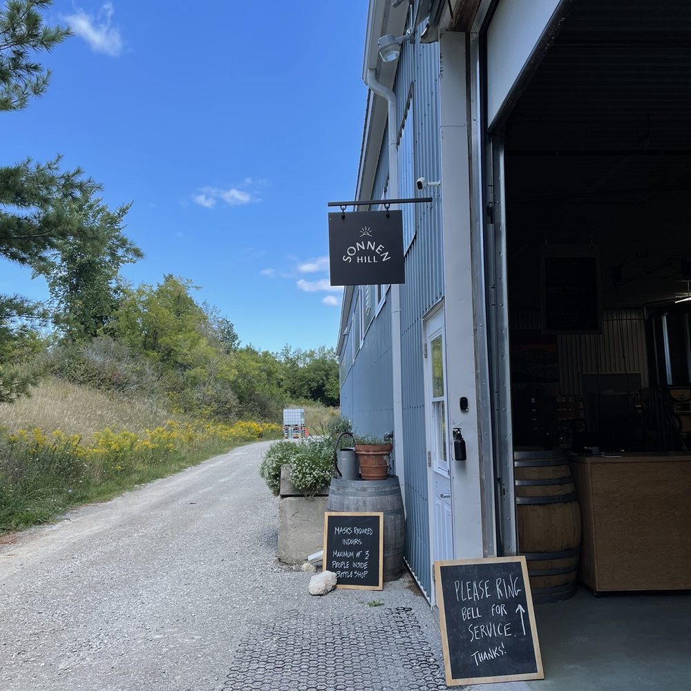 Sonnen Hill Brewing - Biergarten only open on Saturday, but guy was kind enough to give me a coupla samples. - Breweries Near Me - Caledon, Ontario