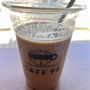 Cafe 98 - Iced Americano - Cafes Near Me - Lake City, Colorado