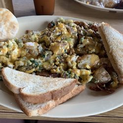 Wolfe's Kountry Kottage - Vegetarian scramble