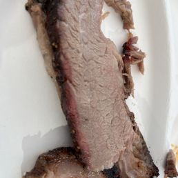Brisket: moist Brisket: moist