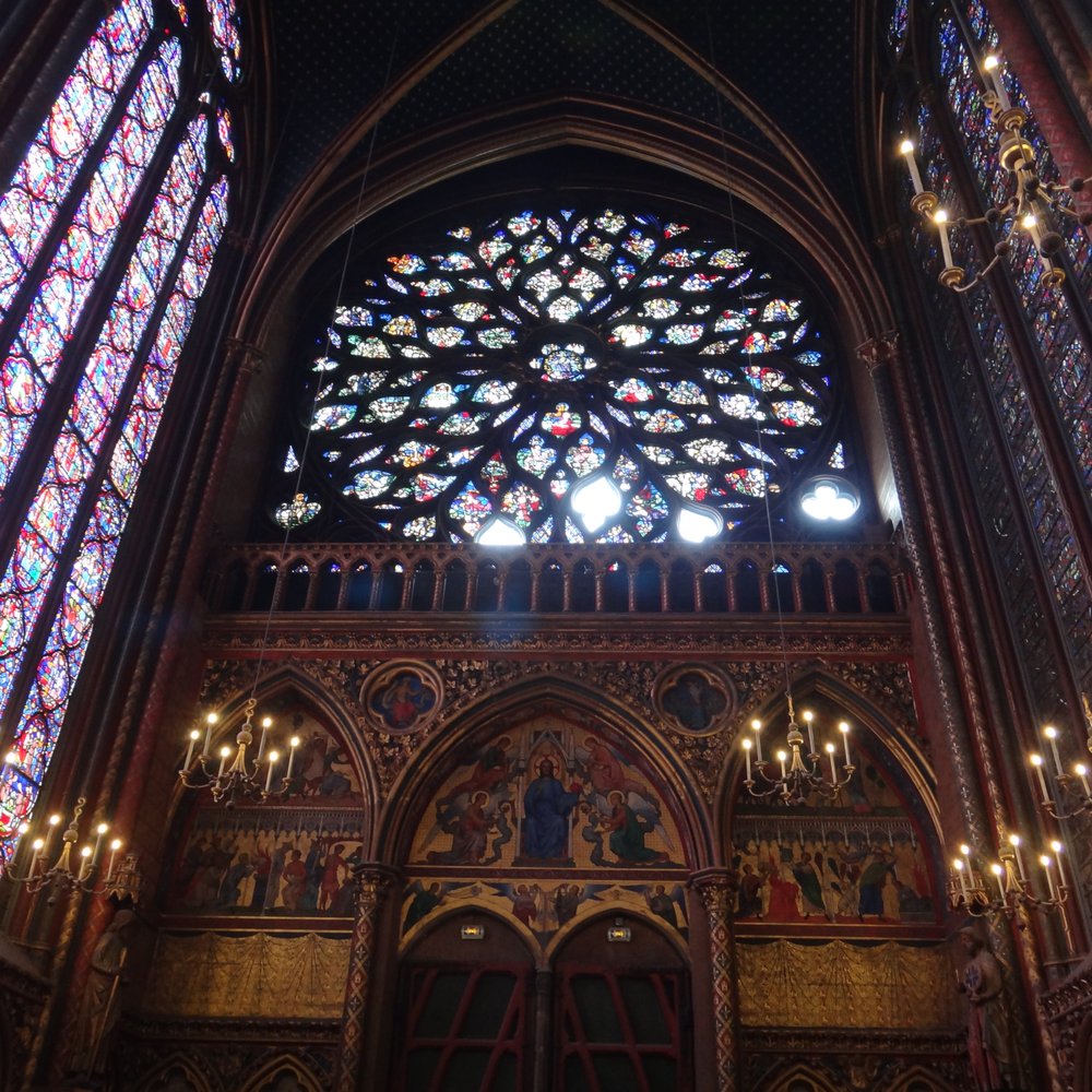 Sainte-Chapelle - The upper chapel of the Sainte Chapelle. - Churches Near Me - Paris, 75