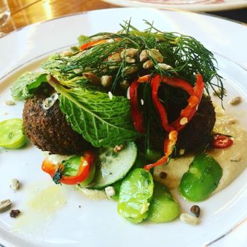 The Publican - The fava bean dish with falafel that would rival any middle eastern restaurant. - New American Near Me - Chicago, Illinois The Publican - The fava bean dish with falafel that would rival any middle eastern restaurant. - New American Near Me - Chicago, Illinois