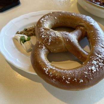Von Bismarck - Pretzel with cheese - German Near Me - Reno, Nevada