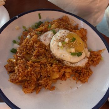 Kyung's Seafood - kimchi fried rice w/ egg (김치볶음밥) - Seafood Near Me - Honolulu, Hawaii Kyung's Seafood - kimchi fried rice w/ egg (김치볶음밥) - Seafood Near Me - Honolulu, Hawaii