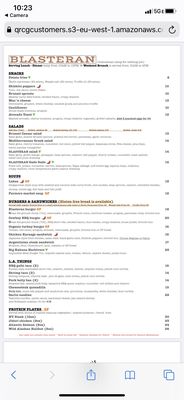 Menu photo 8 Blasteran Culver City, CA