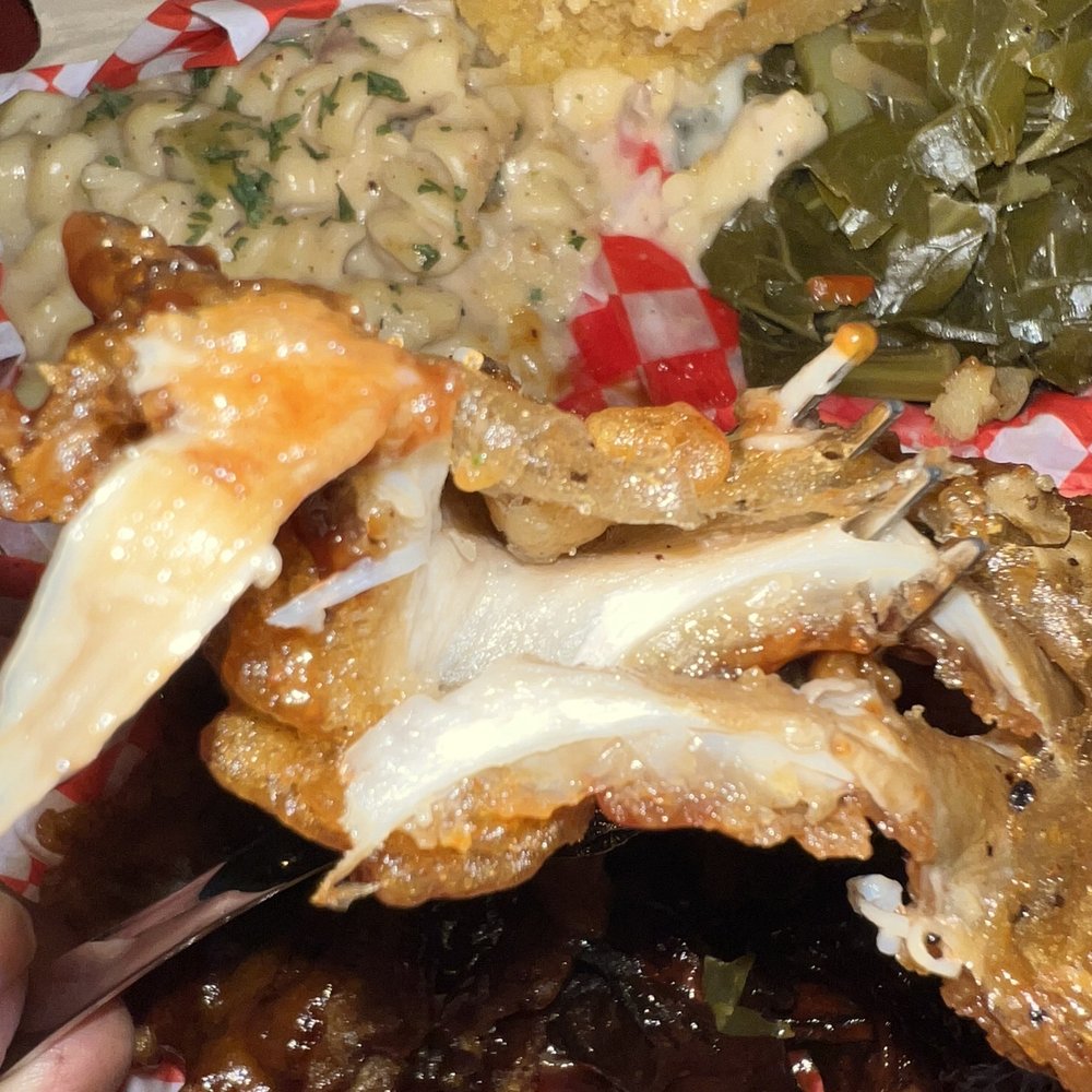Crystals Soul Cafe - Oyster mushroom - Soul Food Near Me - Los Angeles, California Crystals Soul Cafe - Oyster mushroom - Soul Food Near Me - Los Angeles, California
