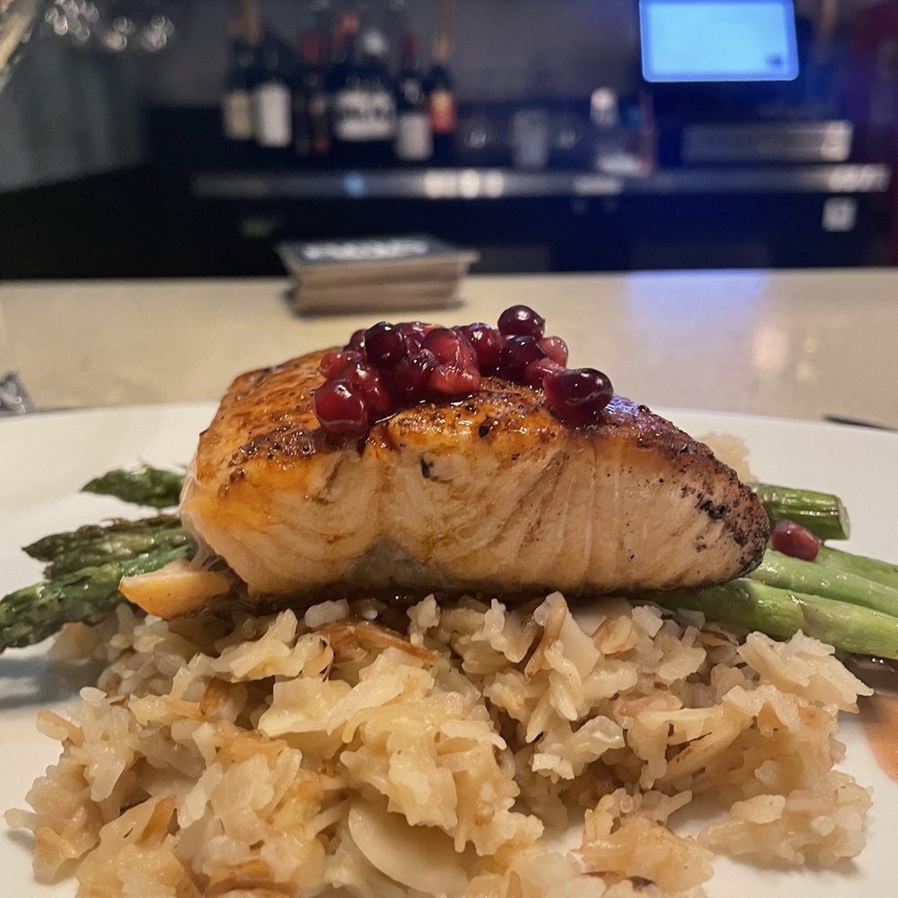 The Toast - Pomegranate salmon - Salad Near Me - Surprise, Arizona The Toast - Pomegranate salmon - Salad Near Me - Surprise, Arizona