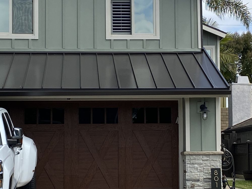 Slide of Metal Roofing