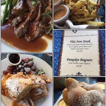 Cafe Orleans - Flat Iron Steak, Pommes Frites, Pumpkin Beignets, and the Monte Cristo Sandwich. - Cajun/Creole Near Me - Anaheim, California Cafe Orleans - Flat Iron Steak, Pommes Frites, Pumpkin Beignets, and the Monte Cristo Sandwich. - Cajun/Creole Near Me - Anaheim, California