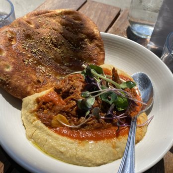 Aba - Crispy Short Rib Hummus - Mediterranean Near Me - Chicago, Illinois Aba - Crispy Short Rib Hummus - Mediterranean Near Me - Chicago, Illinois