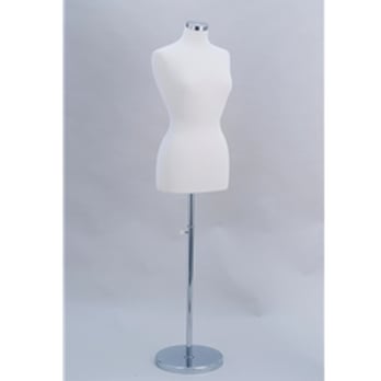 Millennium Steel & Rack Rentals - Crème Female Mannequin on Chrome Round Base - Hardware Stores Near Me - Brooklyn, New York Millennium Steel & Rack Rentals - Crème Female Mannequin on Chrome Round Base - Hardware Stores Near Me - Brooklyn, New York