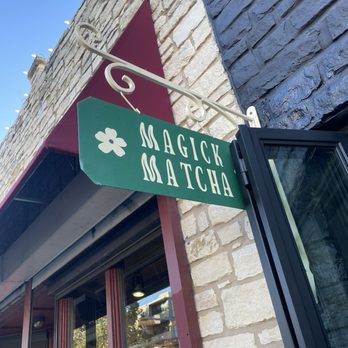 Magick Matcha - Sign - Coffee & Tea Near Me - Austin, Texas Magick Matcha - Sign - Coffee & Tea Near Me - Austin, Texas