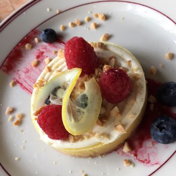 Le Zoo - Lemon tart, tasted good but like it spent 3 days in the fridge - French Near Me - Miami Beach, Florida