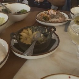 Salmon, Macaroni and cheese & a little bit of everything