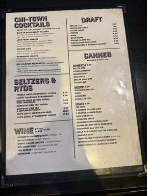 Menu photo 1 ChiSox Bar & Grill Chicago, IL