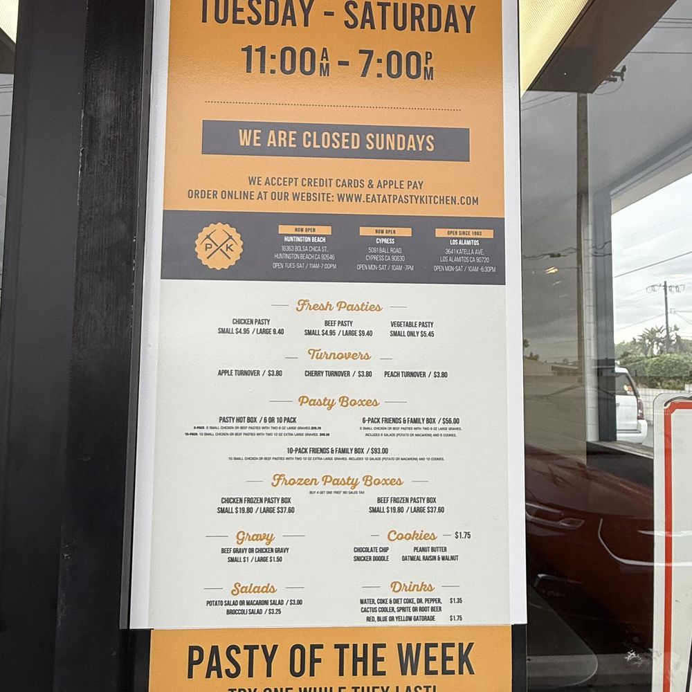 Pasty Kitchen - Desserts Near Me - Huntington Beach, California Pasty Kitchen - Desserts Near Me - Huntington Beach, California