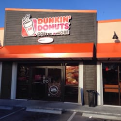 Dunkin' - Front of the building.