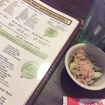 Ru San's - Menu and crab salad starter - Sushi Bars Near Me - Atlanta, Georgia Ru San's - Menu and crab salad starter - Sushi Bars Near Me - Atlanta, Georgia