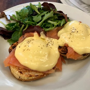 Kitchen Door - Eggs Benedict with Smoked Salmon - Cocktail Bars Near Me - Napa, California