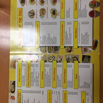 Chaat House - Menu December 2014 - Indian Near Me - Orlando, Florida Chaat House - Menu December 2014 - Indian Near Me - Orlando, Florida