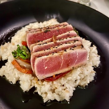 Bloomsbury Bistro - Tuna Tataki - New American Near Me - Raleigh, North Carolina Bloomsbury Bistro - Tuna Tataki - New American Near Me - Raleigh, North Carolina