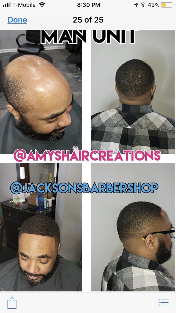Jackson's Barber Shop Logo