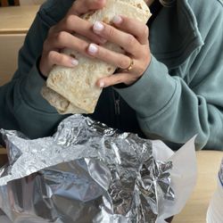 Taqueria Lorena's - Bean and cheese burrito