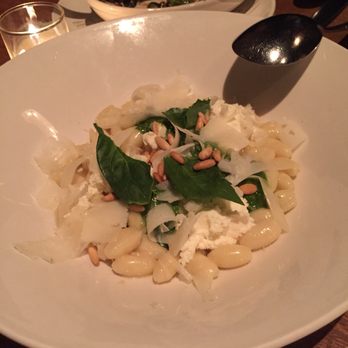 Monteverde - gnocchetti con pesto (before the pesto was mixed in from the bottom) - Italian Near Me - Chicago, Illinois