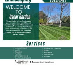 Oscar garden landscaping