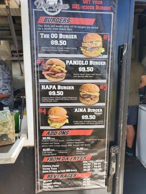 Menu photo 2 Del-icious Burgers Mililani, HI