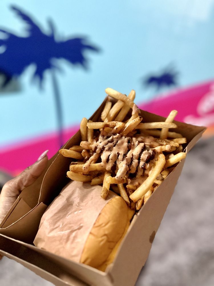 Food from Tower 10 Burger