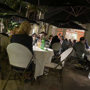 Cafe Via Flora - Courtyard - Steakhouses Near Me - Palm Beach, Florida