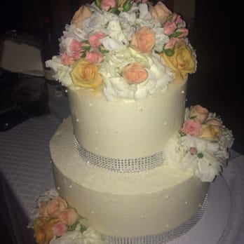 Lester's Flower Shop - Cake topper arrangements (got so much flowers than i was expecting!) - Floral Designers Near Me - Colma, California