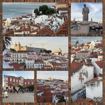 Miradouro das Portas do Sol - Photo 1: Montage of images from Miradouro dos Portas do Sol - Landmarks & Historical Buildings Near Me - Lisbon, 11