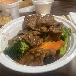 Jin Jin Chinese Restaurant - Beef and broccoli after I had some