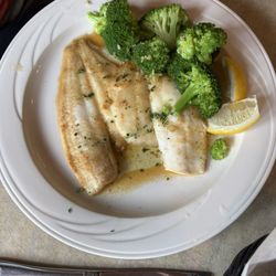 Filet of Sole Broiled