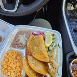 Birria Taco plate with consumé Birria Taco plate with consumé