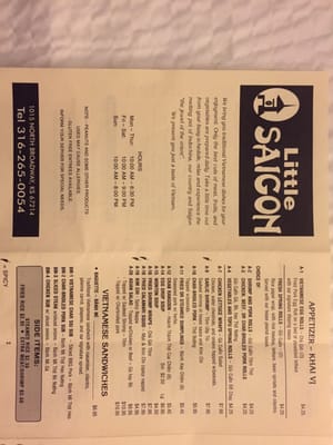 Menu photo 7 Little Saigon Wichita, KS Menu photo 7 Little Saigon Wichita, KS