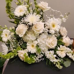 Resthaven Gardens of Memory & Funeral Home - My beautiful flowers I ordered from The Flower Basket Florist. I picked the flowers, and they made the arrangement.