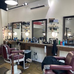 Crown & Anchor Barber - Inside the barber shop