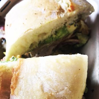 The Butchers Son - My addiction breakfast sandwich - bacon, eggs, avocado, cheese, and loads of garlic on ciabatta bread. Best meal of my life!!! - Salad Near Me - Berkeley, California The Butchers Son - My addiction breakfast sandwich - bacon, eggs, avocado, cheese, and loads of garlic on ciabatta bread. Best meal of my life!!! - Salad Near Me - Berkeley, California