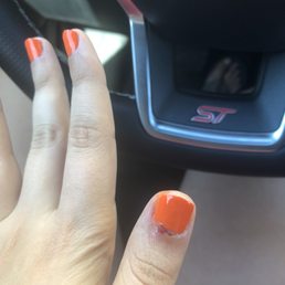 Came in for a regular manicure... Came in for a regular manicure...