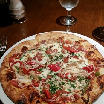 Formaggio - Calabrese sausage pizza. - Italian Near Me - Rancho Cordova, California