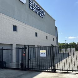 The Storage Center - The sign on building to locate from road