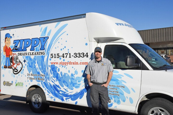 Slide of Zippy Drain