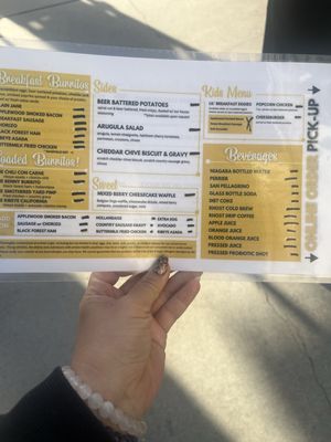 Menu photo 7 Eggbred Seal Beach, CA