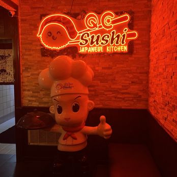 Qc Sushi - QC Sushi sign & statue - Sushi Bars Near Me - Davenport, Iowa Qc Sushi - QC Sushi sign & statue - Sushi Bars Near Me - Davenport, Iowa