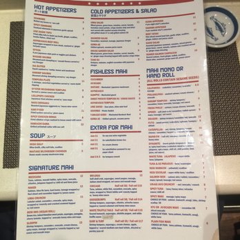 Umai - Menu - Japanese Near Me - Chicago, Illinois
